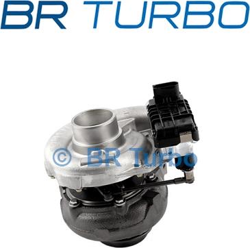 BR Turbo 743115-5001RS - Турбина, принудително пълнене с въздух vvparts.bg