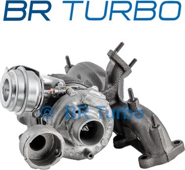 BR Turbo 742614-5001RS - Турбина, принудително пълнене с въздух vvparts.bg