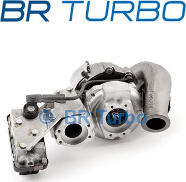 BR Turbo 755300-5001RS - Турбина, принудително пълнене с въздух vvparts.bg