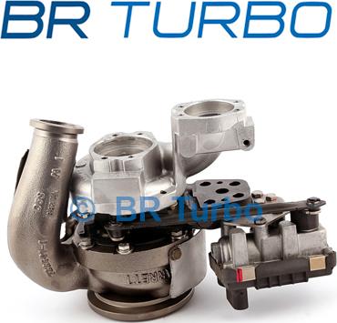 BR Turbo 755298-5001RS - Турбина, принудително пълнене с въздух vvparts.bg