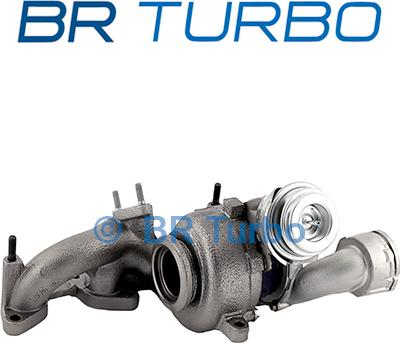 BR Turbo 756062-5001RSG - Турбина, принудително пълнене с въздух vvparts.bg