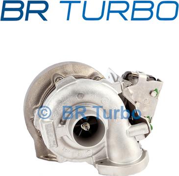 BR Turbo 750080-5001RS - Турбина, принудително пълнене с въздух vvparts.bg