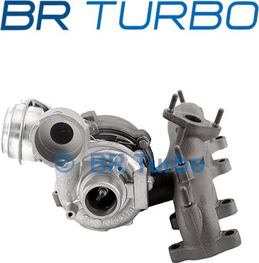 BR Turbo 751851-5001RSG - Турбина, принудително пълнене с въздух vvparts.bg