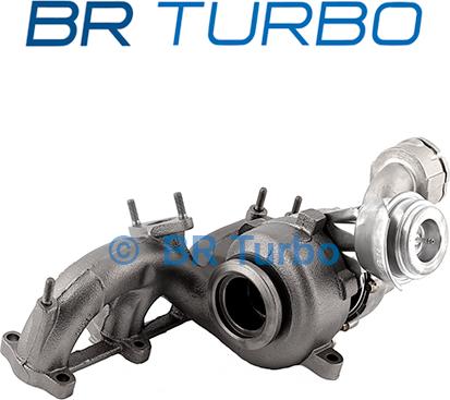 BR Turbo 751851-5001RSG - Турбина, принудително пълнене с въздух vvparts.bg