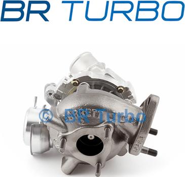 BR Turbo 758870-5001RS - Турбина, принудително пълнене с въздух vvparts.bg