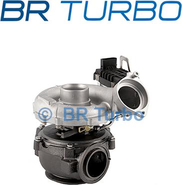 BR Turbo 758351-5001RS - Турбина, принудително пълнене с въздух vvparts.bg