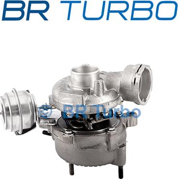 BR Turbo 758219-5001RS - Турбина, принудително пълнене с въздух vvparts.bg