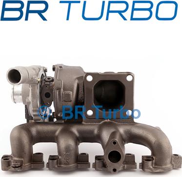 BR Turbo 758226-5001RS - Турбина, принудително пълнене с въздух vvparts.bg