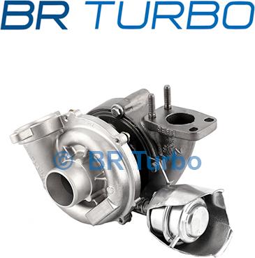 BR Turbo 753420-5001RS - Турбина, принудително пълнене с въздух vvparts.bg