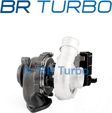 BR Turbo 753546-5001RS - Турбина, принудително пълнене с въздух vvparts.bg