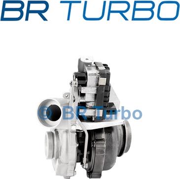 BR Turbo 752990-5001RS - Турбина, принудително пълнене с въздух vvparts.bg