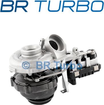 BR Turbo 752990-5001RS - Турбина, принудително пълнене с въздух vvparts.bg