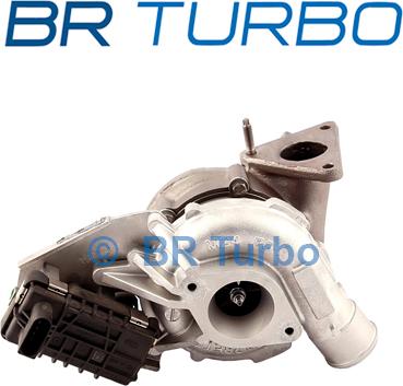 BR Turbo 752610-5001RS - Турбина, принудително пълнене с въздух vvparts.bg