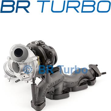 BR Turbo 757042-5001RSG - Турбина, принудително пълнене с въздух vvparts.bg