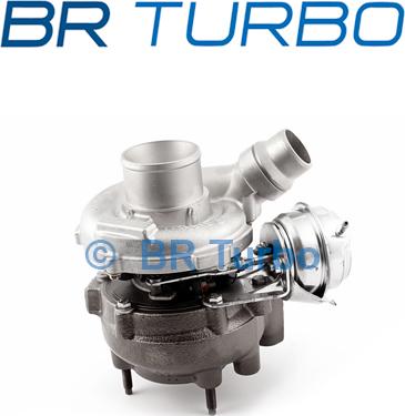 BR Turbo 765016-5001RS - Турбина, принудително пълнене с въздух vvparts.bg