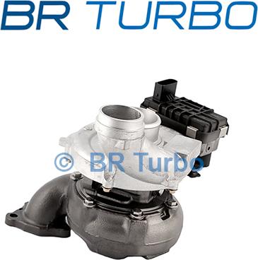 BR Turbo 765156-5001RS - Турбина, принудително пълнене с въздух vvparts.bg