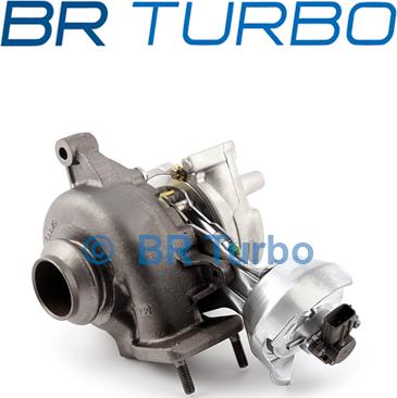 BR Turbo 760220-5001RSG - Турбина, принудително пълнене с въздух vvparts.bg