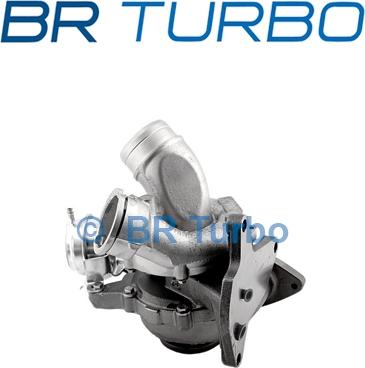 BR Turbo 760700-5001RS - Турбина, принудително пълнене с въздух vvparts.bg