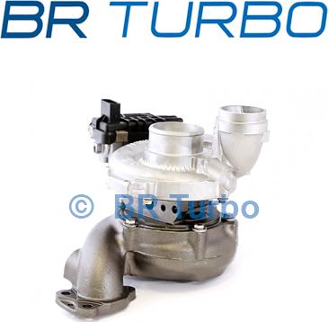 BR Turbo 761154-5001RS - Турбина, принудително пълнене с въздух vvparts.bg