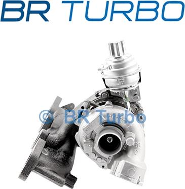 BR Turbo 768652-5001RS - Турбина, принудително пълнене с въздух vvparts.bg