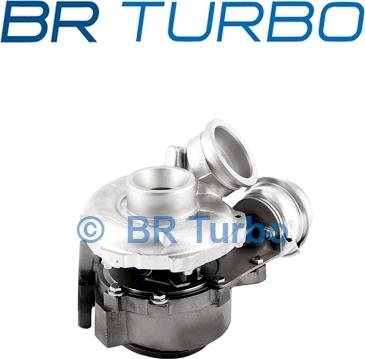 BR Turbo 709836-5001RS - Турбина, принудително пълнене с въздух vvparts.bg