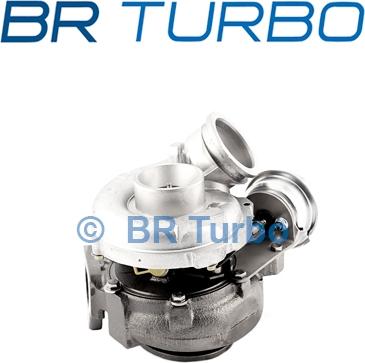 BR Turbo 709838-5001RS - Турбина, принудително пълнене с въздух vvparts.bg