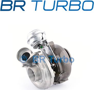 BR Turbo 709837-5001RS - Турбина, принудително пълнене с въздух vvparts.bg