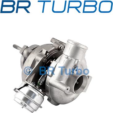 BR Turbo 704361-5001RS - Турбина, принудително пълнене с въздух vvparts.bg