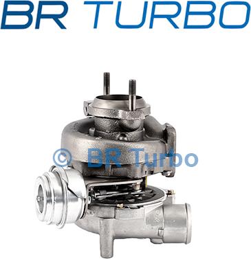 BR Turbo 704361-5001RS - Турбина, принудително пълнене с въздух vvparts.bg