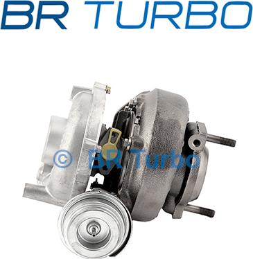 BR Turbo 704361-5001RS - Турбина, принудително пълнене с въздух vvparts.bg