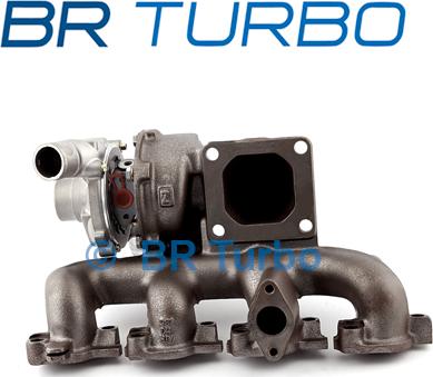 BR Turbo 704226-5001RSG - Турбина, принудително пълнене с въздух vvparts.bg