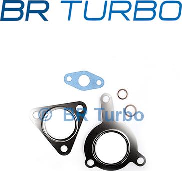 BR Turbo 717626-5001RSG - Турбина, принудително пълнене с въздух vvparts.bg