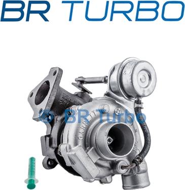 BR Turbo 708116-5001RS - Турбина, принудително пълнене с въздух vvparts.bg