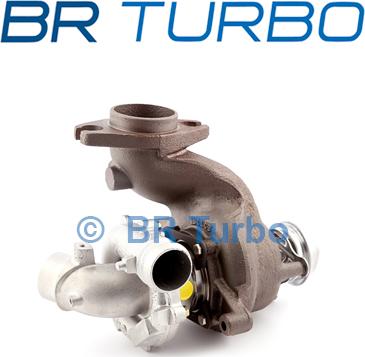 BR Turbo 707240-5001RS - Турбина, принудително пълнене с въздух vvparts.bg