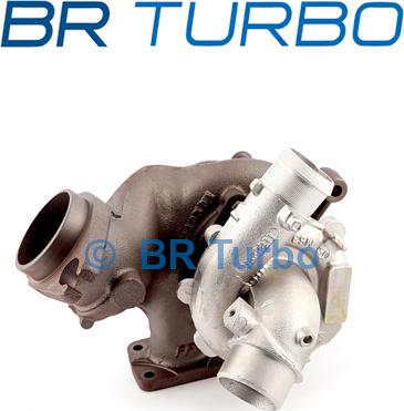 BR Turbo 707240-5001RS - Турбина, принудително пълнене с въздух vvparts.bg
