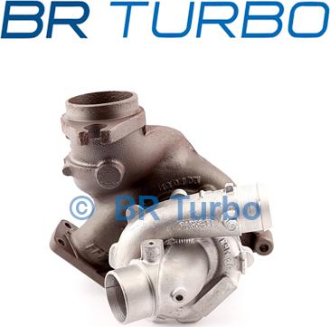 BR Turbo 707240-5001RS - Турбина, принудително пълнене с въздух vvparts.bg