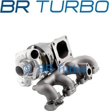 BR Turbo 714467-5001RS - Турбина, принудително пълнене с въздух vvparts.bg