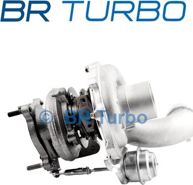 BR Turbo 714652-5001RSG - Турбина, принудително пълнене с въздух vvparts.bg