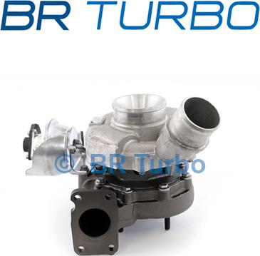 BR Turbo 714306-5001RS - Турбина, принудително пълнене с въздух vvparts.bg