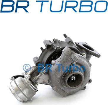 BR Turbo 715294-5001RSG - Турбина, принудително пълнене с въздух vvparts.bg