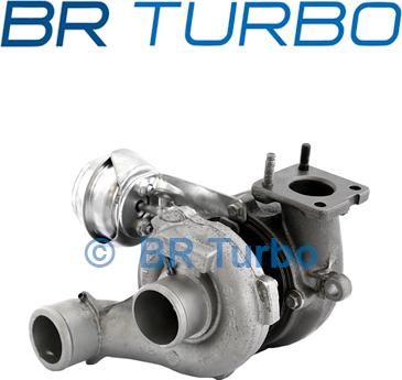 BR Turbo 716665-5001RS - Турбина, принудително пълнене с въздух vvparts.bg