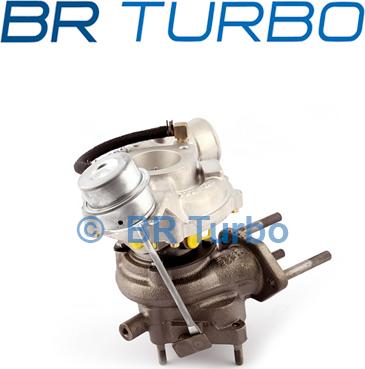 BR Turbo 710060-5001RS - Турбина, принудително пълнене с въздух vvparts.bg