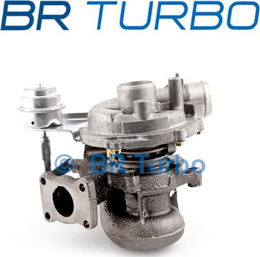 BR Turbo 713667-5001RSG - Турбина, принудително пълнене с въздух vvparts.bg