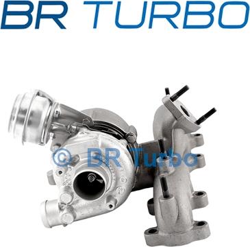 BR Turbo 713672-5001RSG - Турбина, принудително пълнене с въздух vvparts.bg