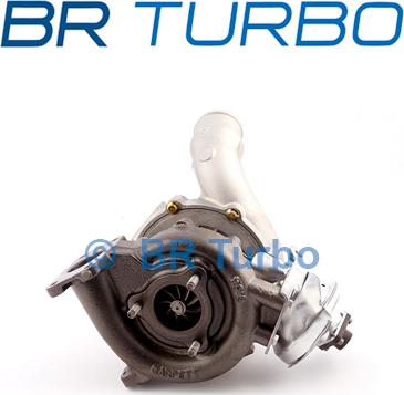 BR Turbo 717410-5001RS - Турбина, принудително пълнене с въздух vvparts.bg