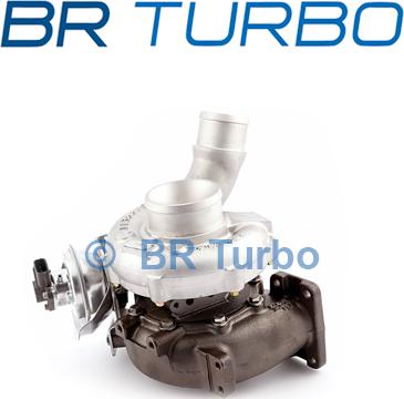 BR Turbo 717410-5001RS - Турбина, принудително пълнене с въздух vvparts.bg