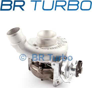 BR Turbo 717410-5001RS - Турбина, принудително пълнене с въздух vvparts.bg