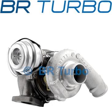 BR Turbo 717626-5001RSG - Турбина, принудително пълнене с въздух vvparts.bg