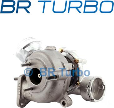 BR Turbo 717858-5001RS - Турбина, принудително пълнене с въздух vvparts.bg