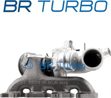 BR Turbo 781504-5001RS - Турбина, принудително пълнене с въздух vvparts.bg